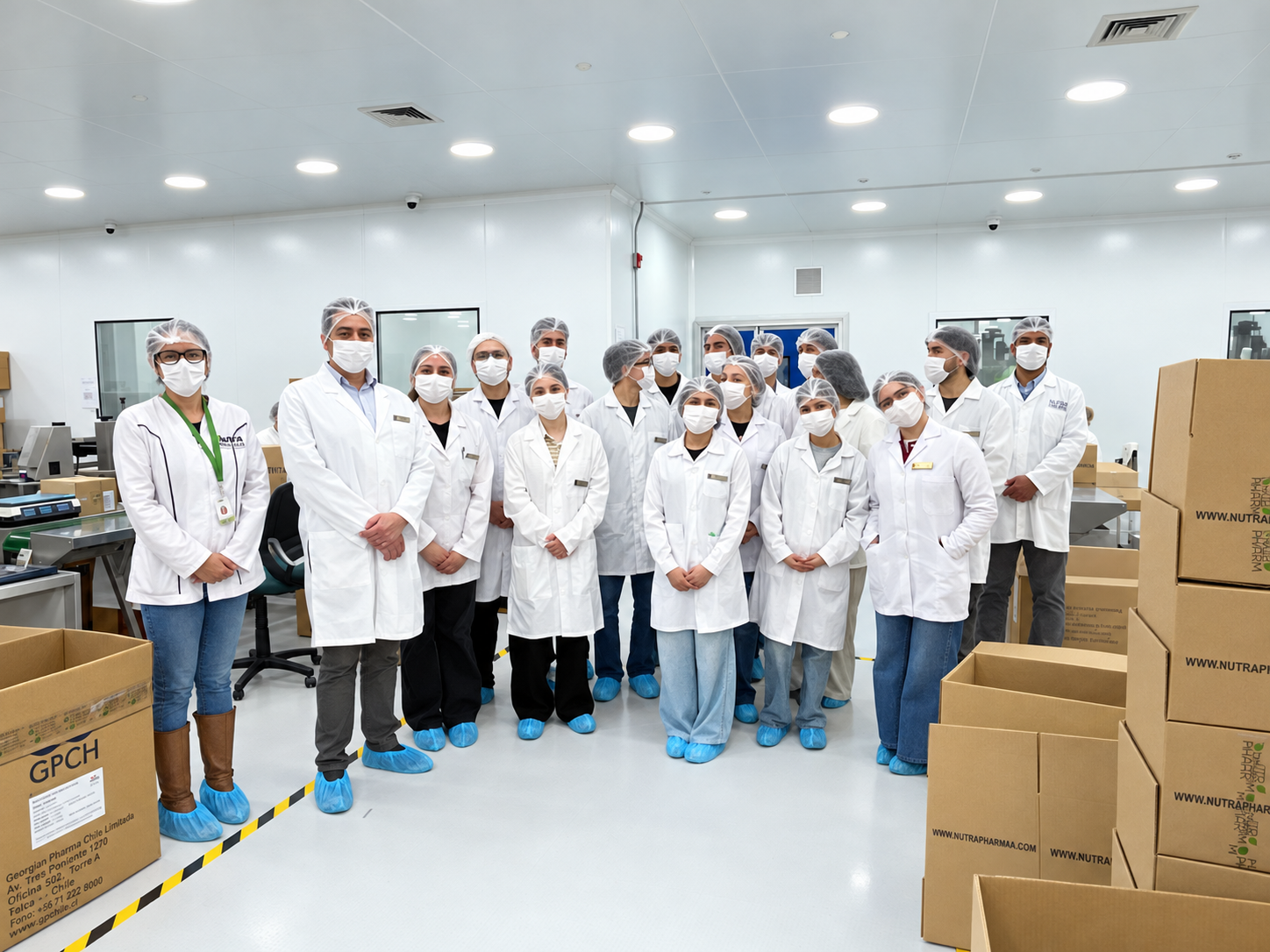 Estudiantes de Química y Farmacia de la UACh conocen la calidad NaturePure en Nutrapharm